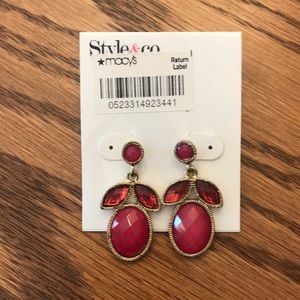Style & Co. - Statement earrings, NWT